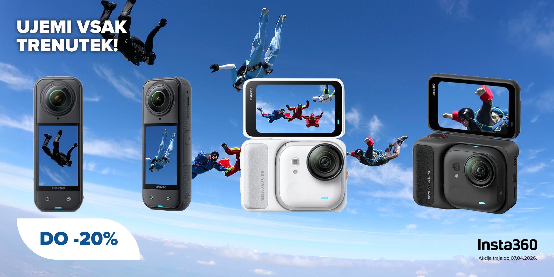 Insta360 promo kamere